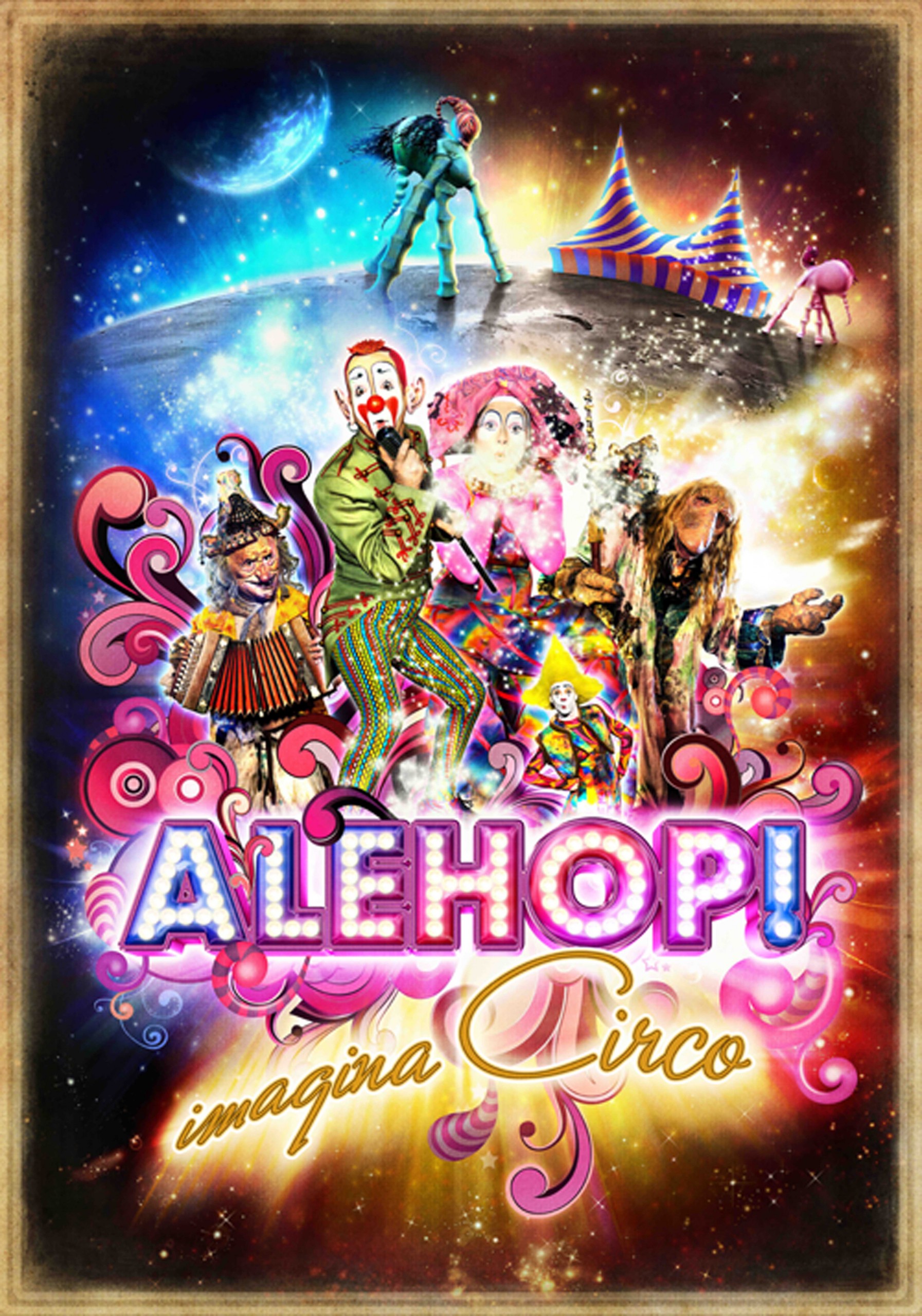 Afiche ALEHOP! imagina circo