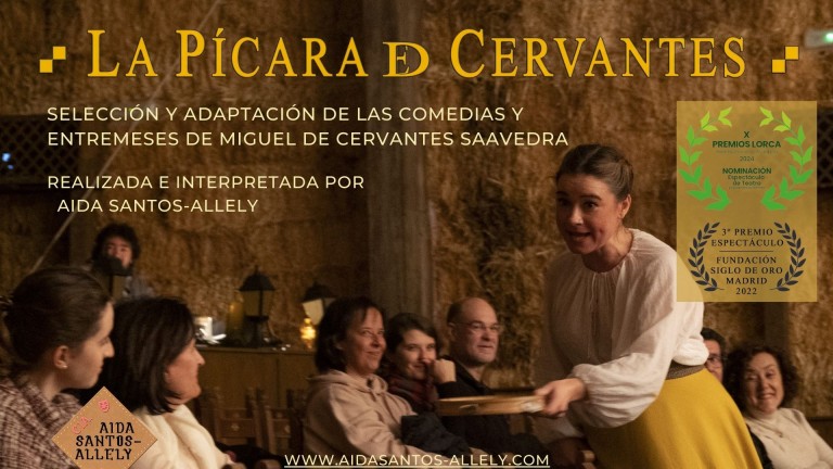LA PICARA DE CERVANTES DE AIDA SANTOS-ALLELY CIA.